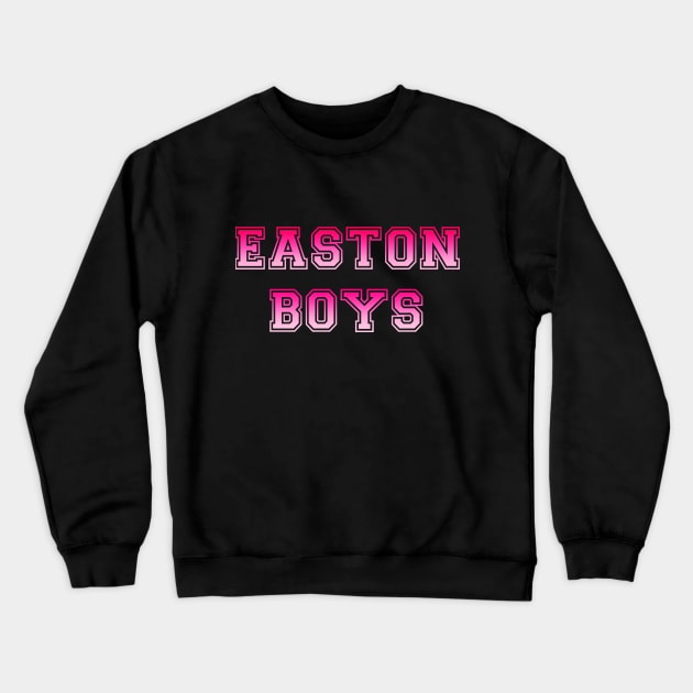 Easton Boys Pink Crewneck Sweatshirt by Eliah's Boys